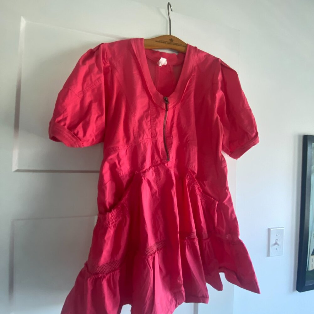Daily Practice by Anthropologie Relaxed Tiered Mini Dress XSP - Picture 4 of 6